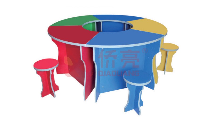 XL-C5404 高档彩色五人桌